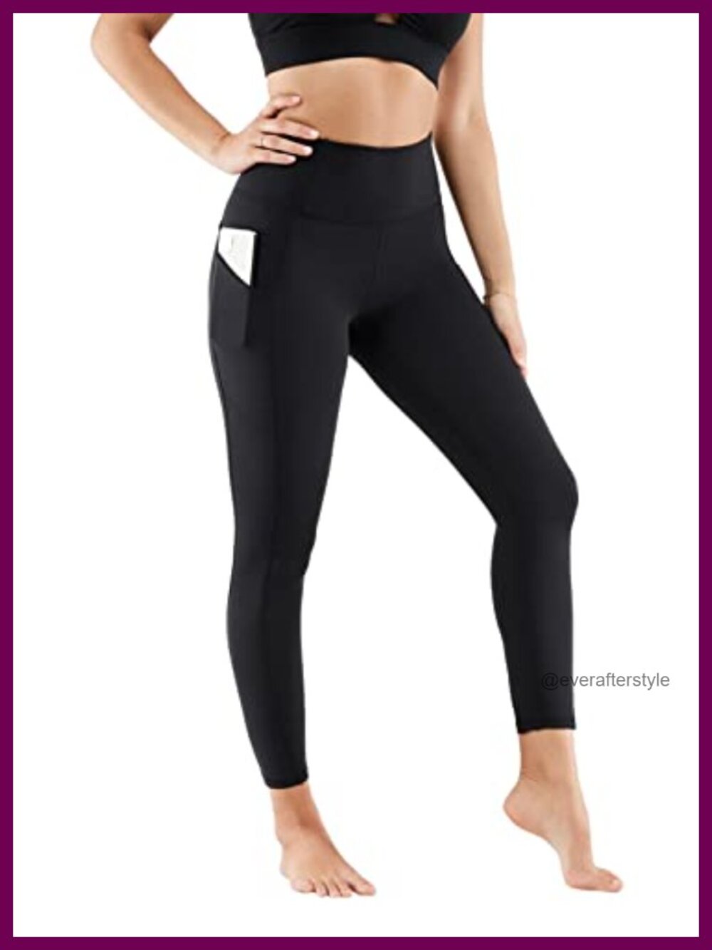 High-Waisted PureLuxe Leggings with Pockets